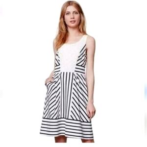 Anthropologie Maeve chessia striped dress
